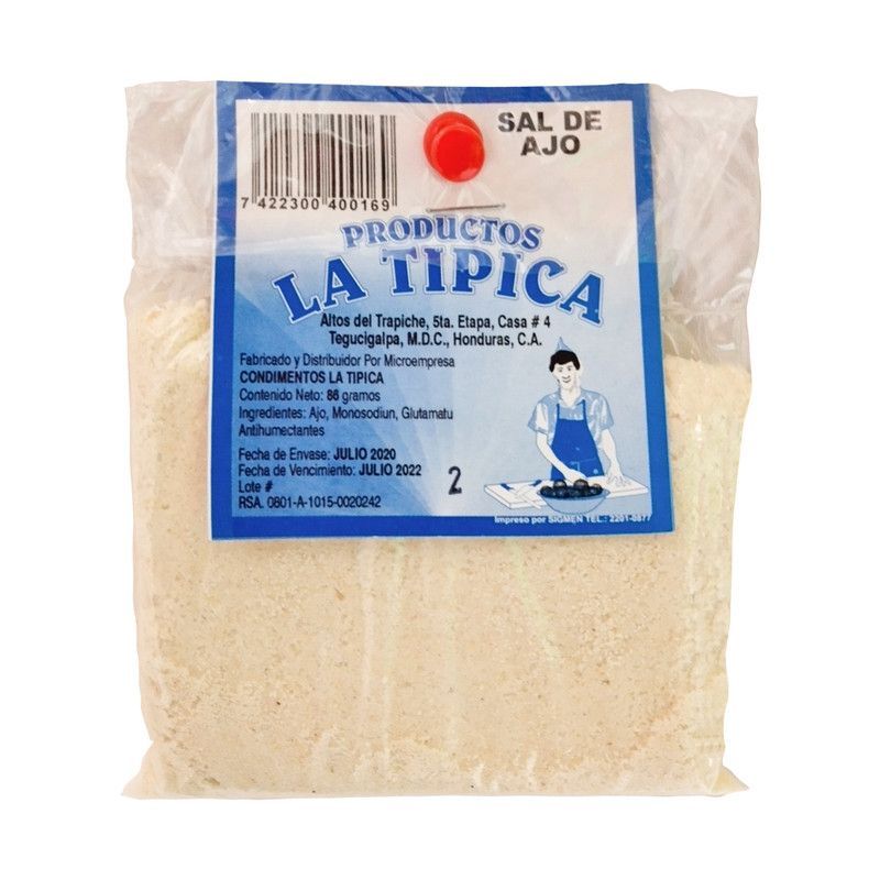 Sal De Ajo La Tipica 86gr