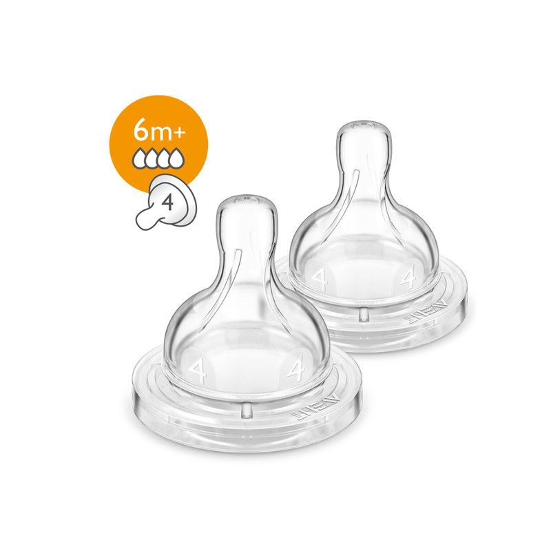 Tetina Flujo Rapido  2u