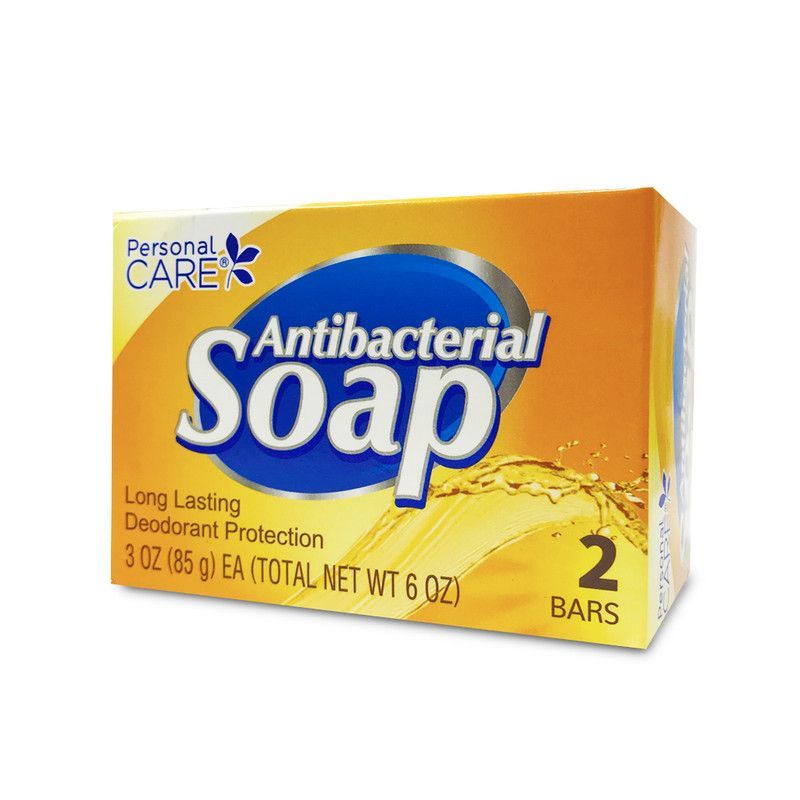 Soap Bar Antibacterial 2 Pk 3z