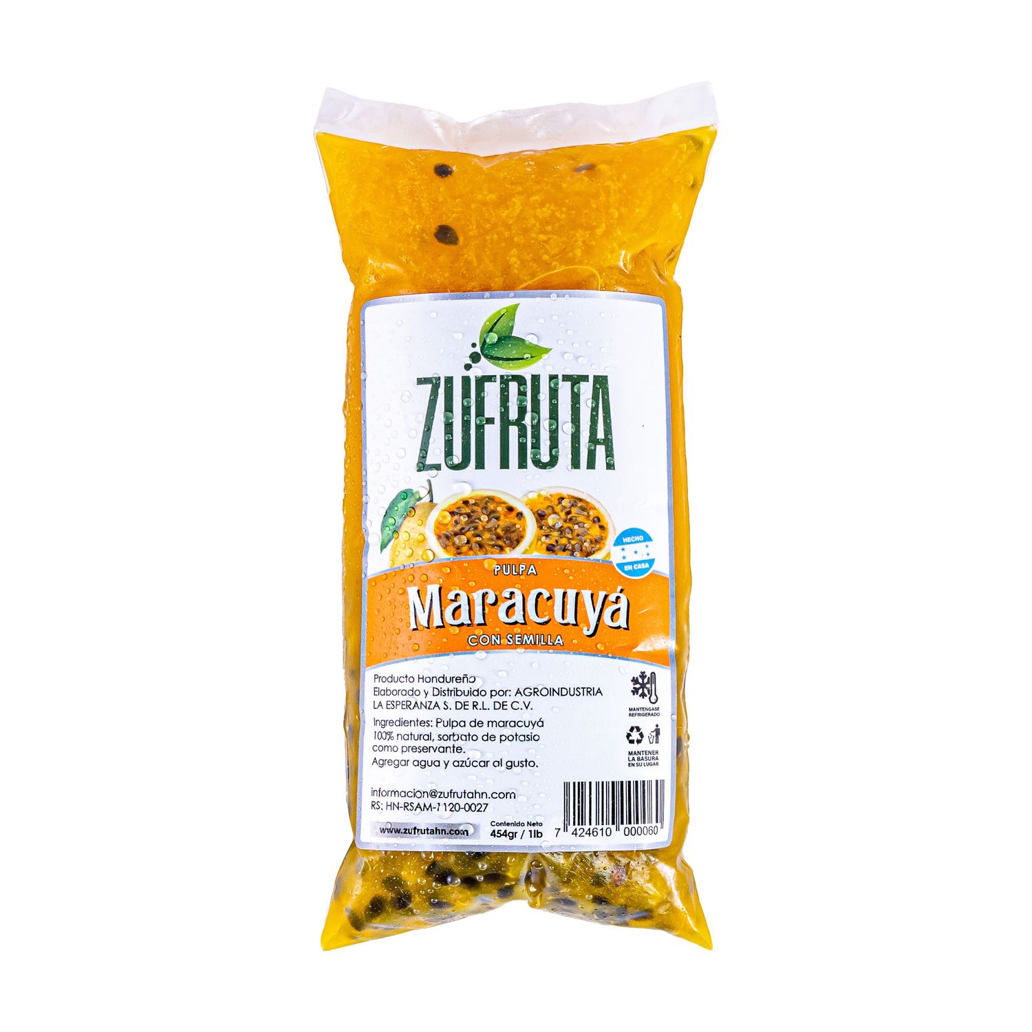 Maracuya Con Semilla En Libra