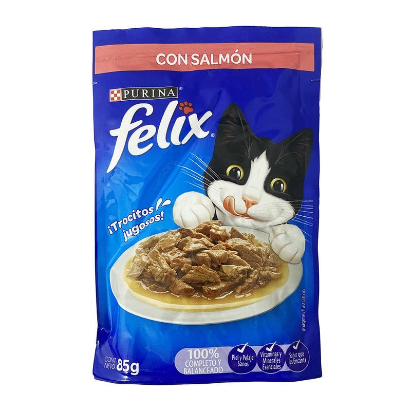 Felix Adulto Salmon 85gr
