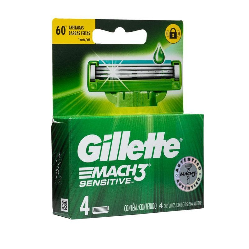 Gillette Mach 3 Sen Rep De 4