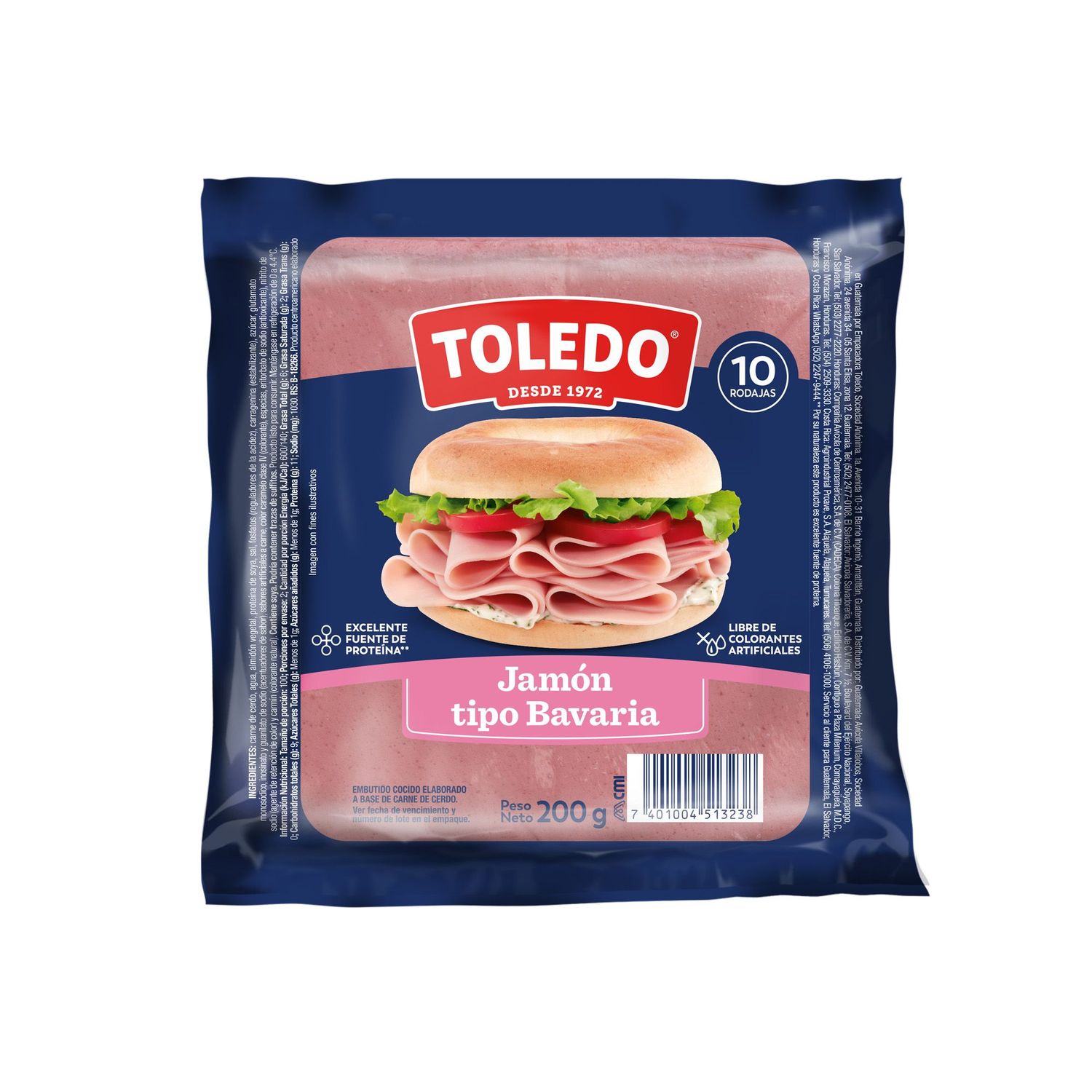 Jamon Bavaria Toledo 200g