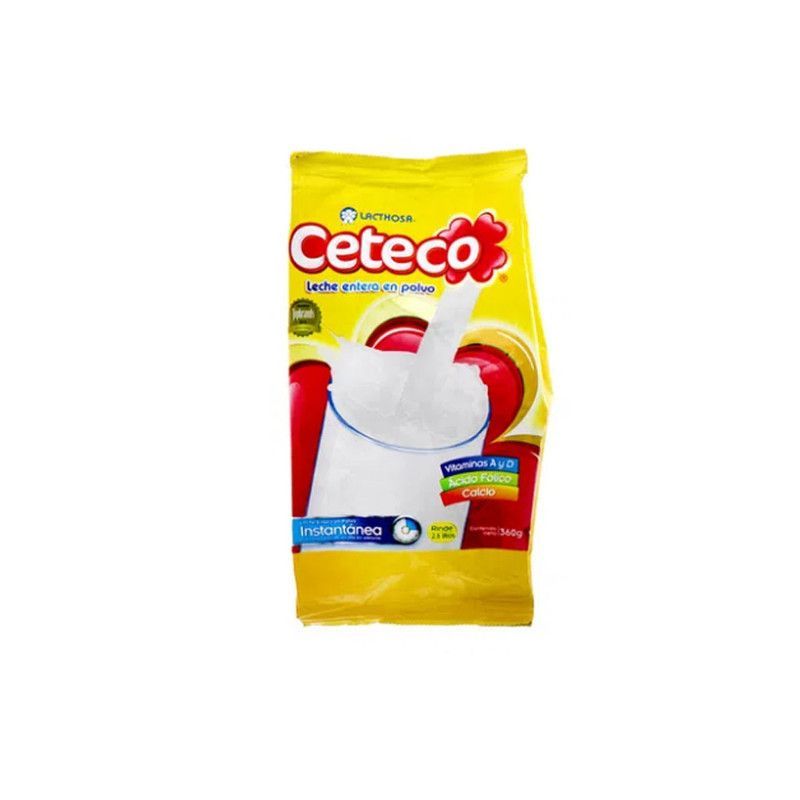 Leche Ceteco Instantanea 360gr