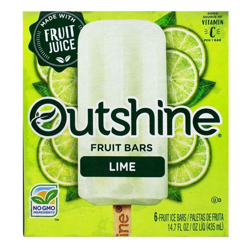 Lime Bars Outshine 15.6 Oz