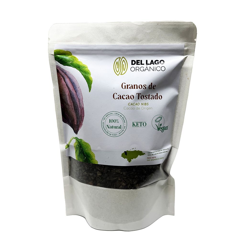 Nibs Cacao Org Vegan 340g