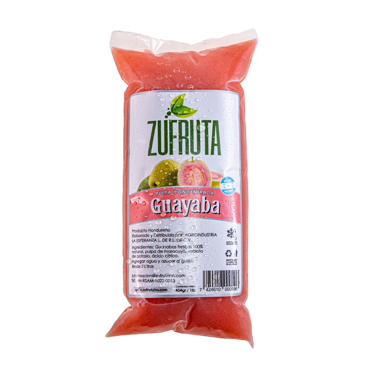 Pulpa Guayaba 454g Zufruta