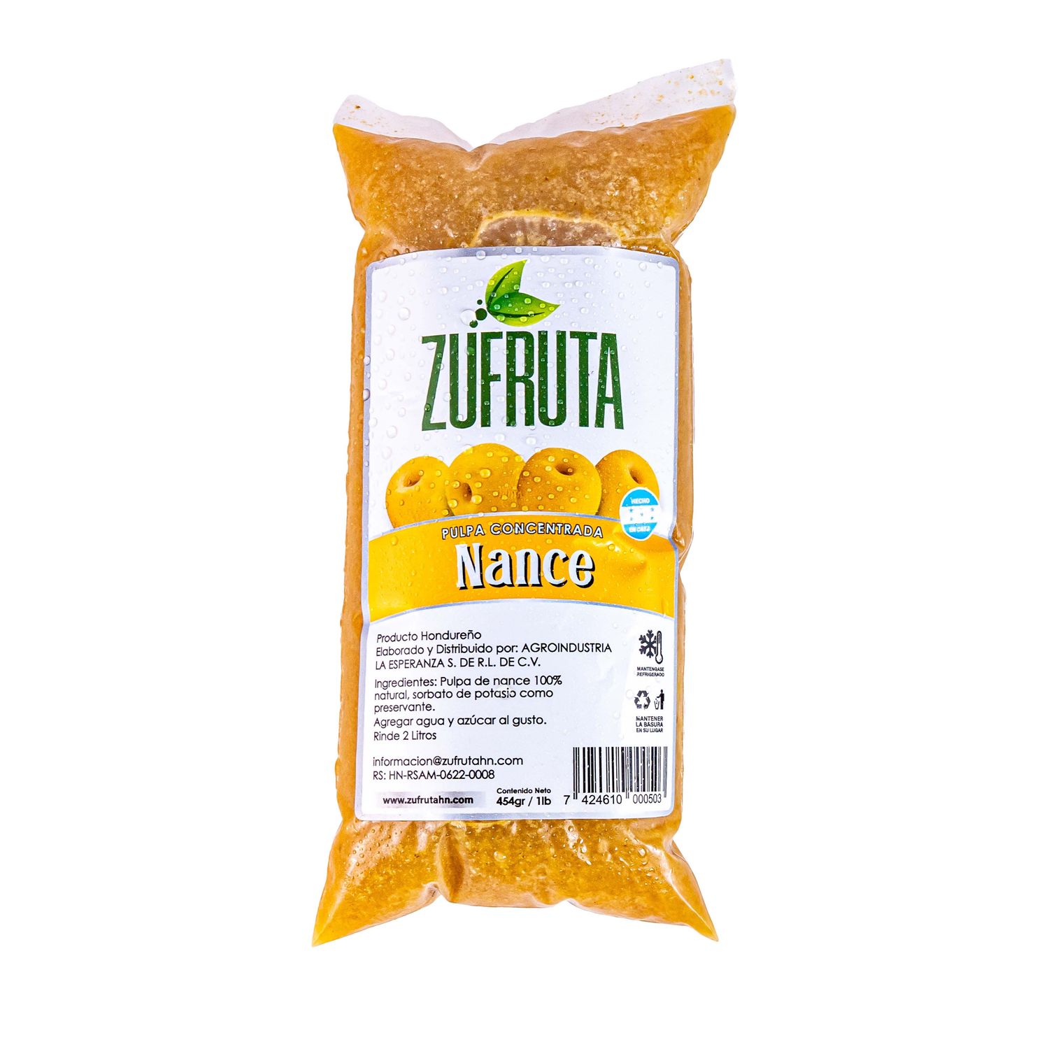 Pulpa Concent Nance 454g Ml