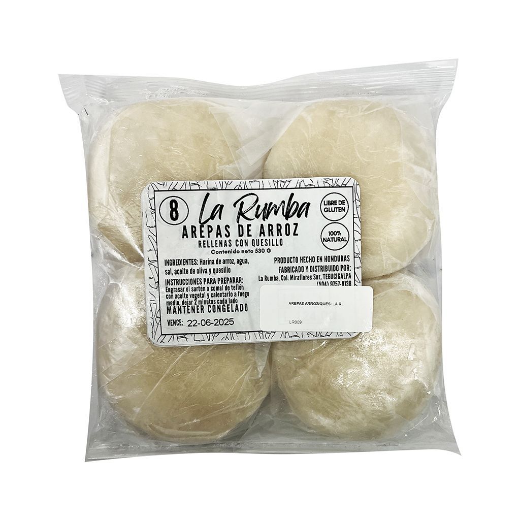 Pupusas De Arroz La Rumba 8und