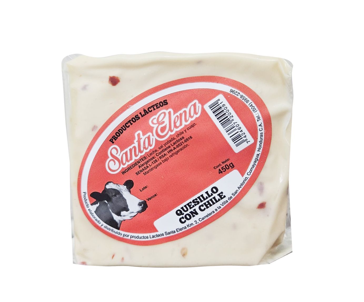 Quesillo C/chil Sta Elena454gr