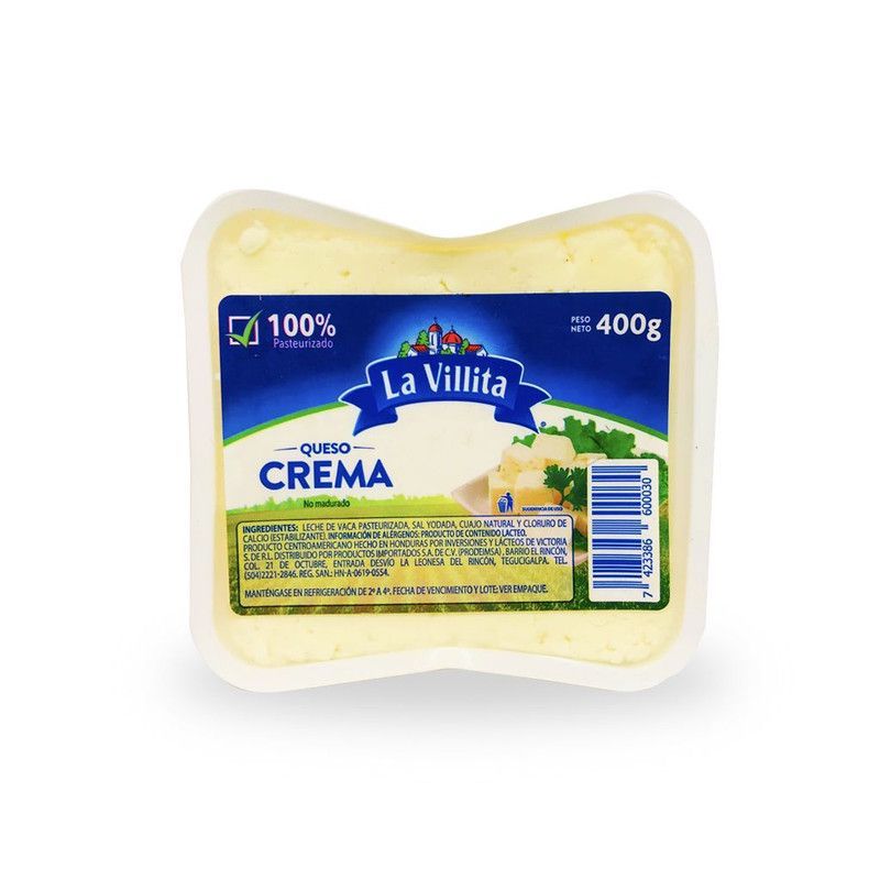Queso Crema Blanco Villita 440