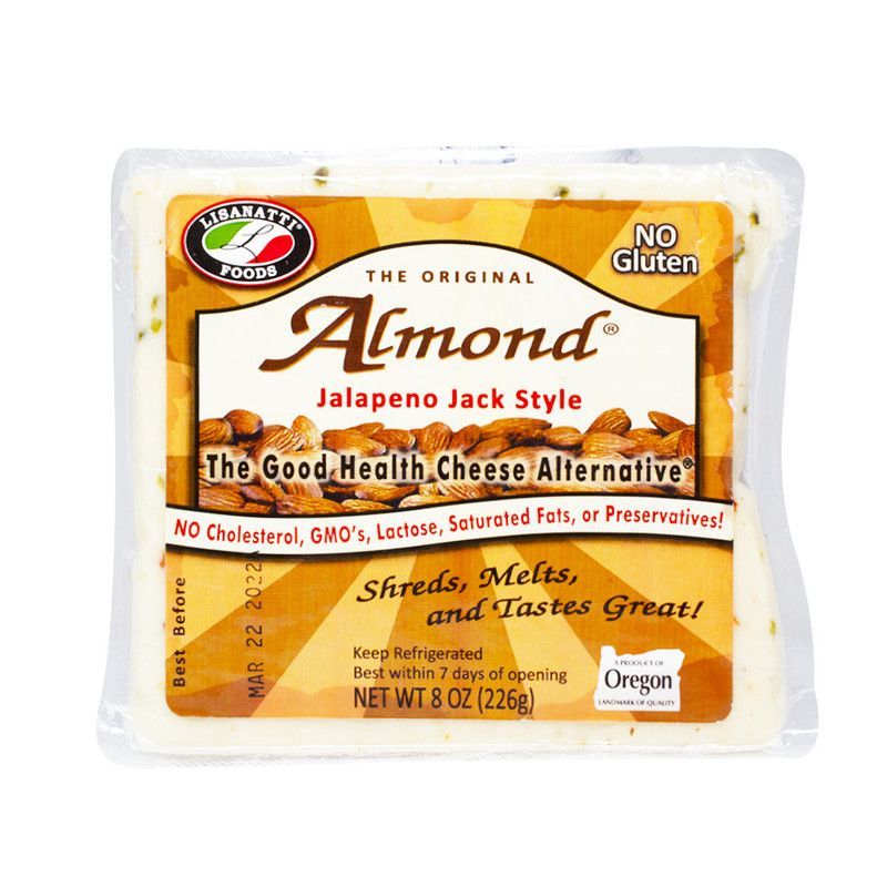 Queso Almendra Jalapeno 8 Oz