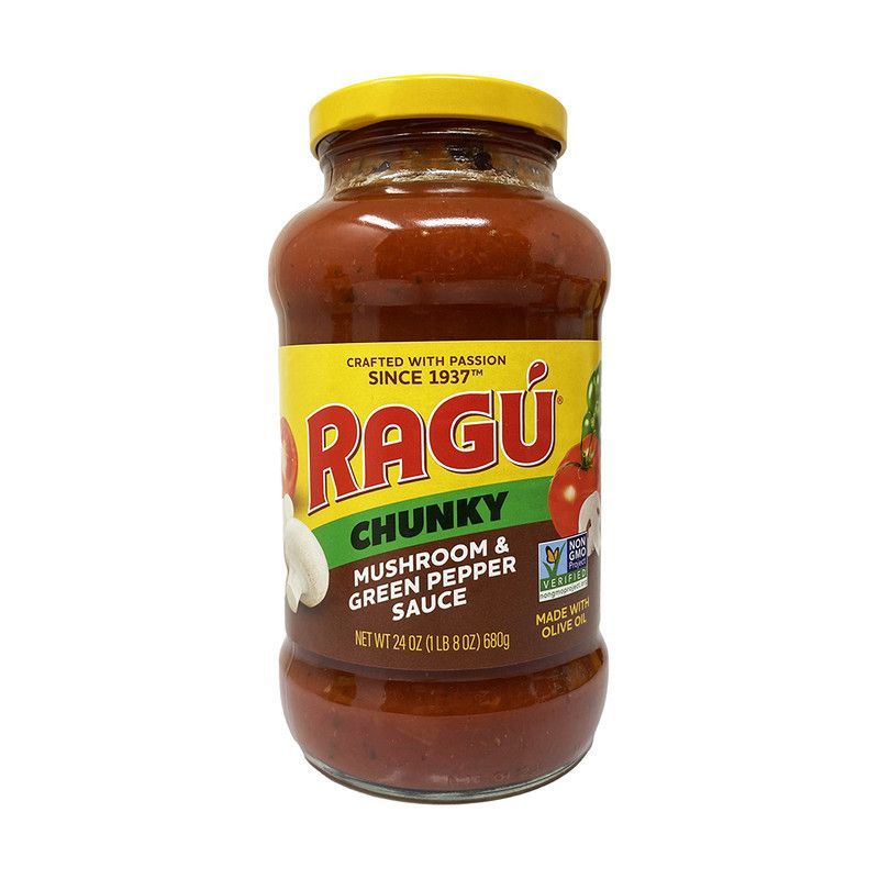 Ragu Mushroom&amp;greenpepper 680g