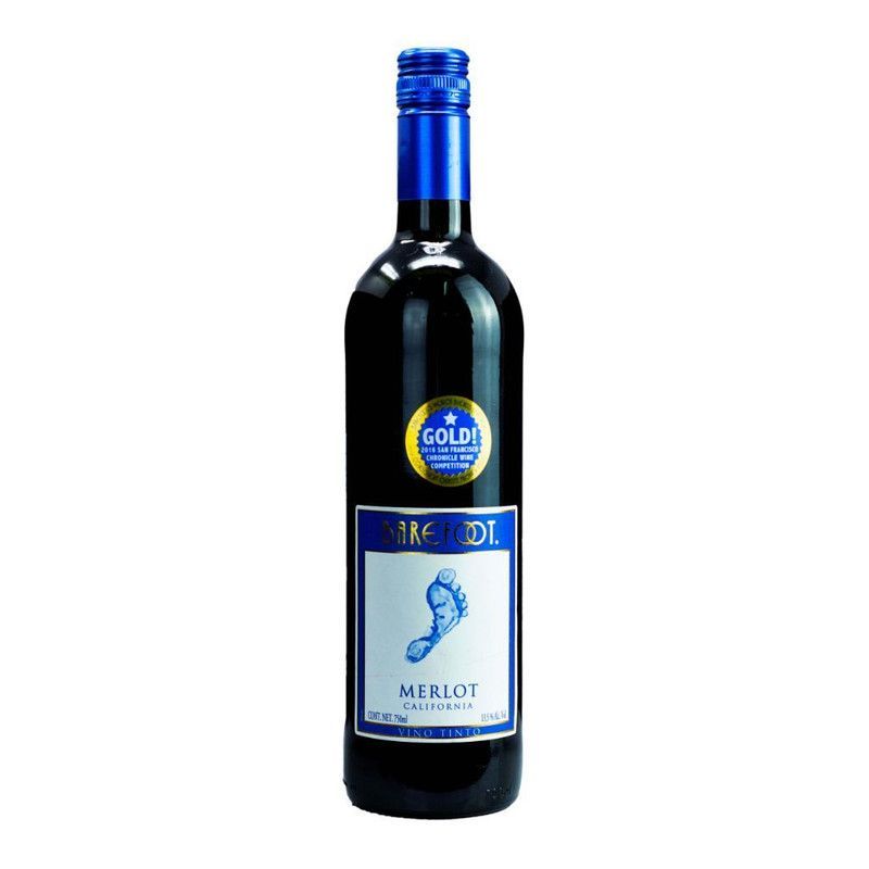 Vino Barefoot Merlot 750ml
