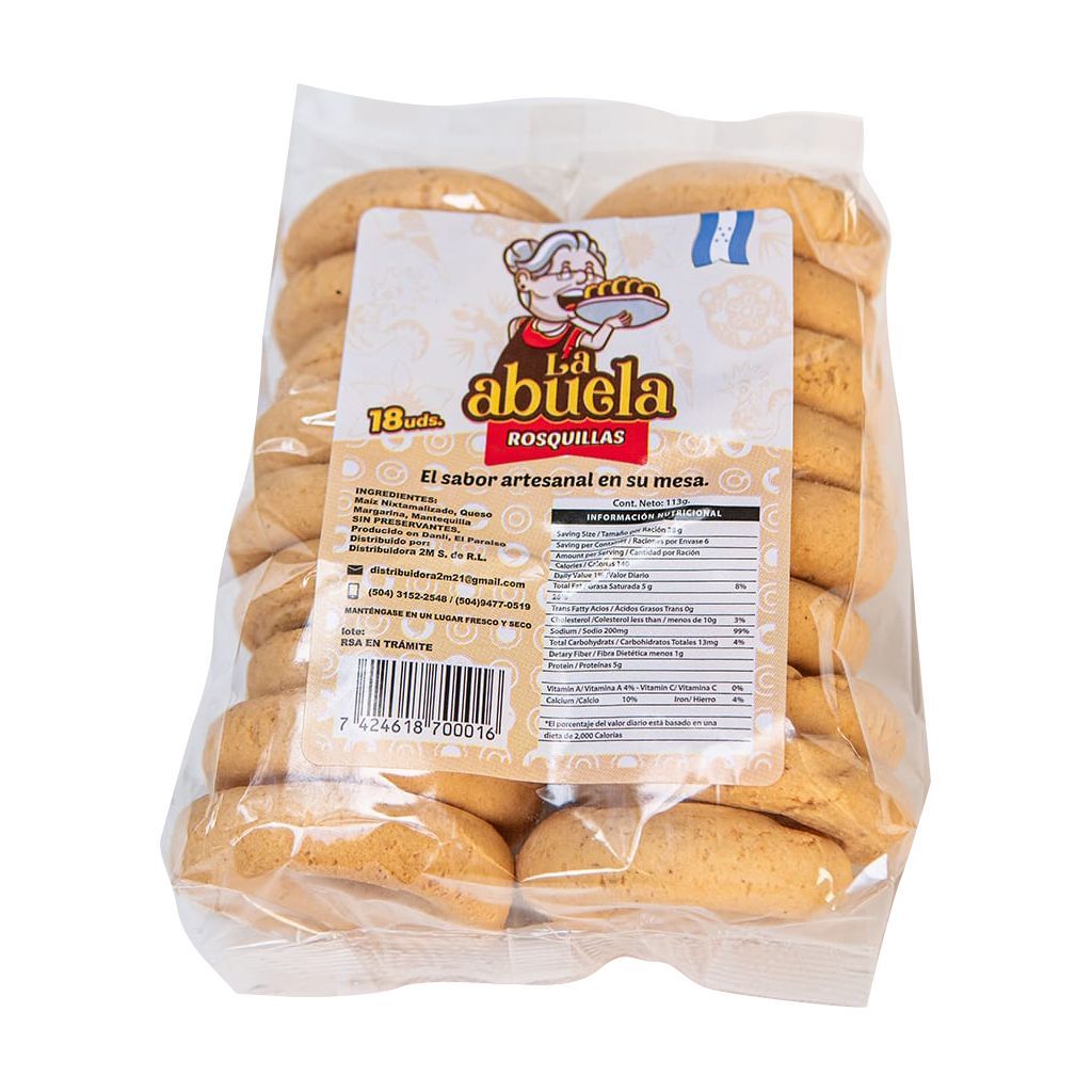 Rosquilla 18 Unidades 115 Gr