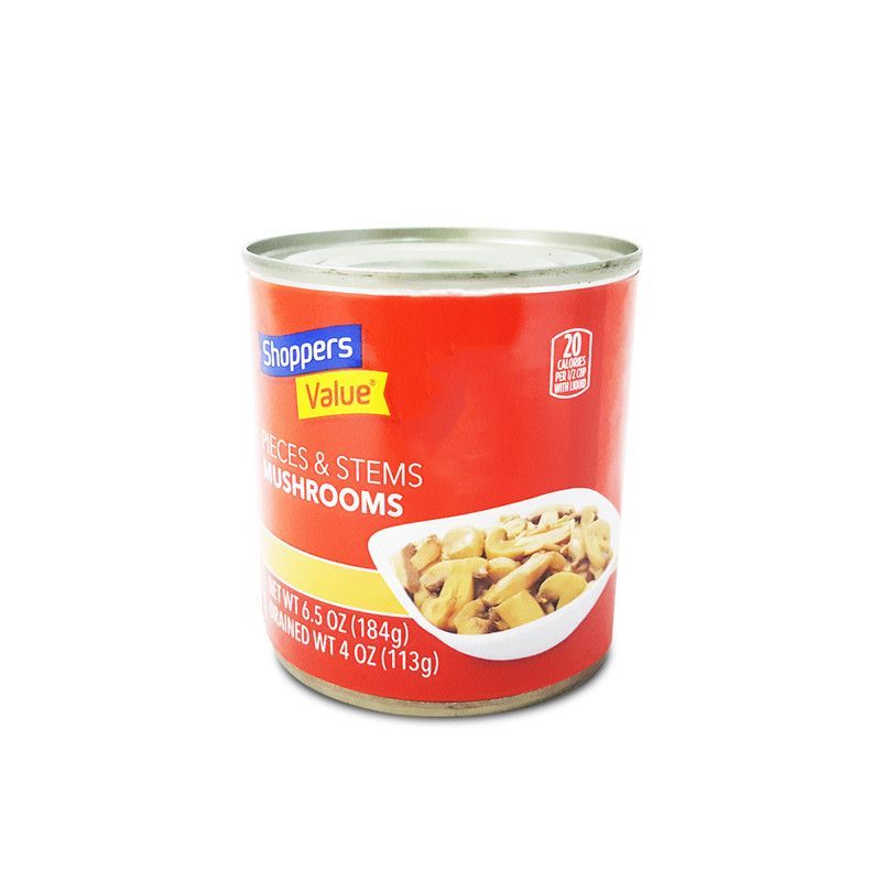 Mushrooms Pieces Shopper 4 Oz