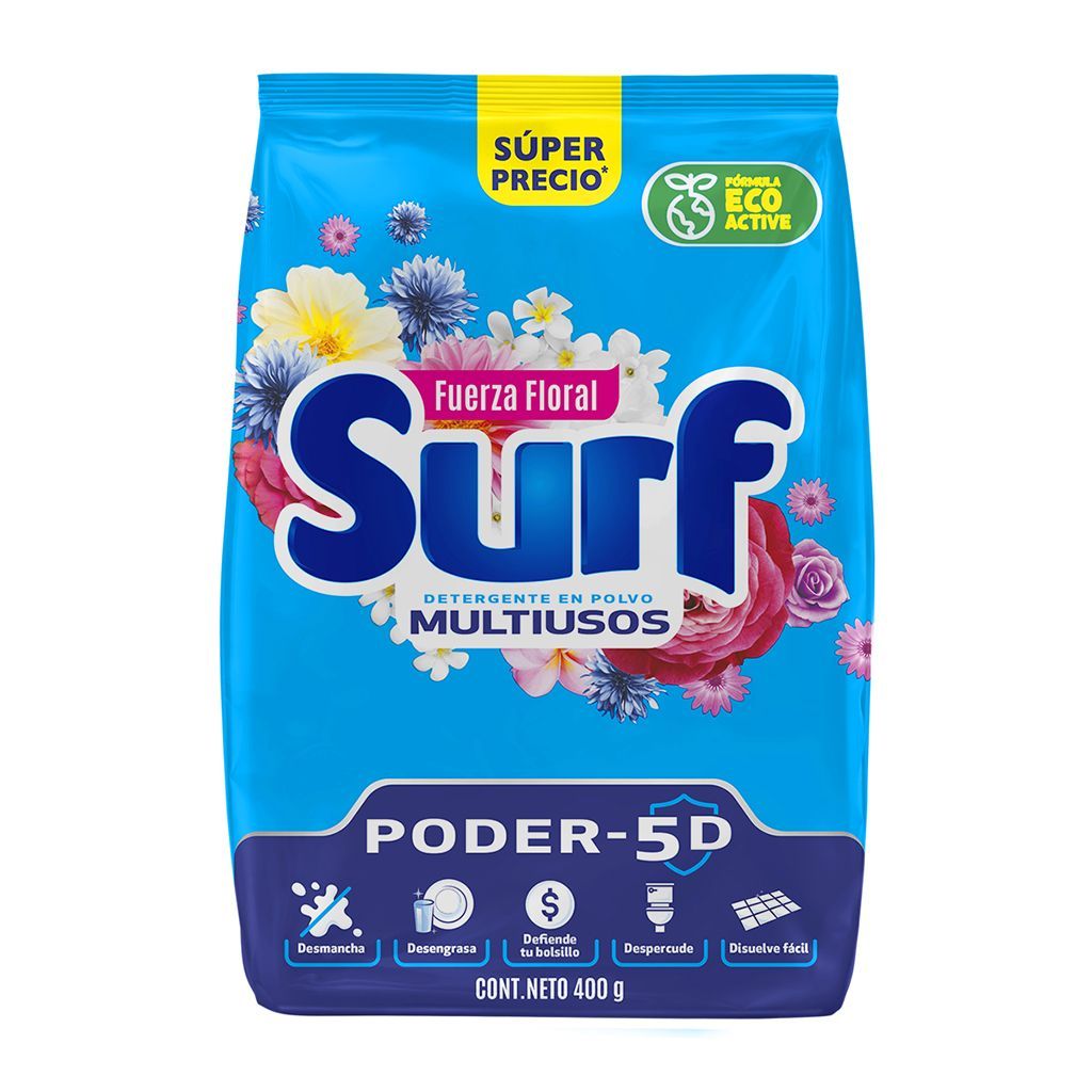 Surf Deter Fuerza Floral 400g