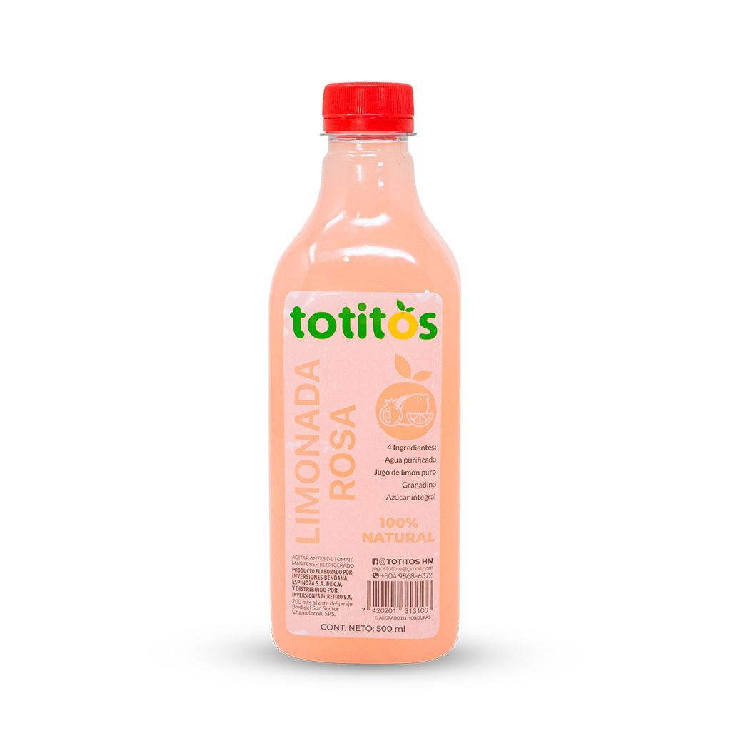 Totitos Jugo  Limon Rosa 500ml