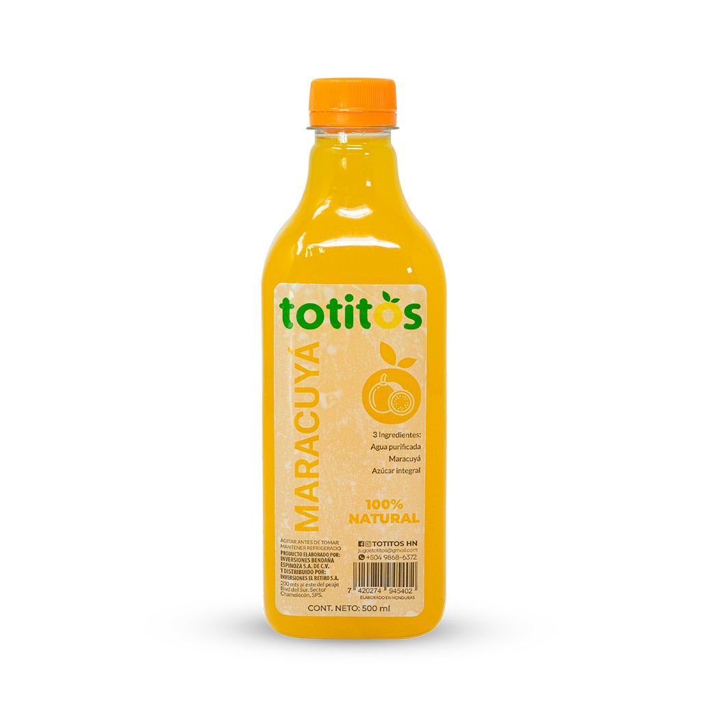 Totitos Jugo De Maracuya 500ml