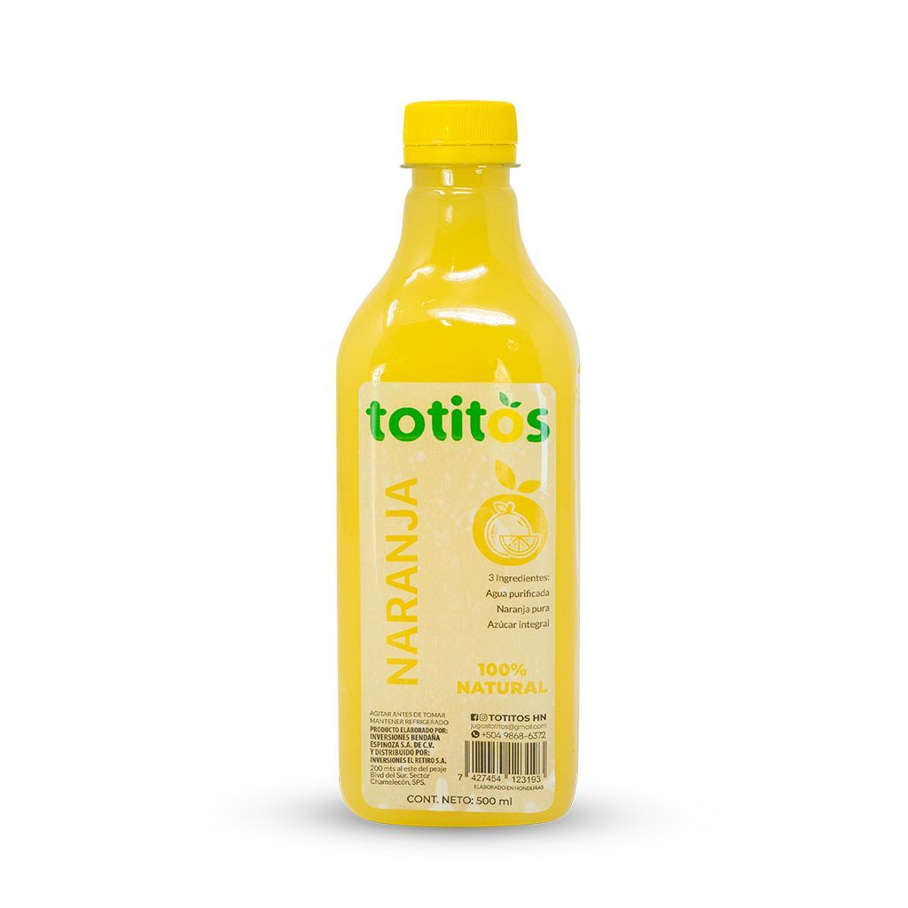 Totitos Jugo De Naranja  500ml