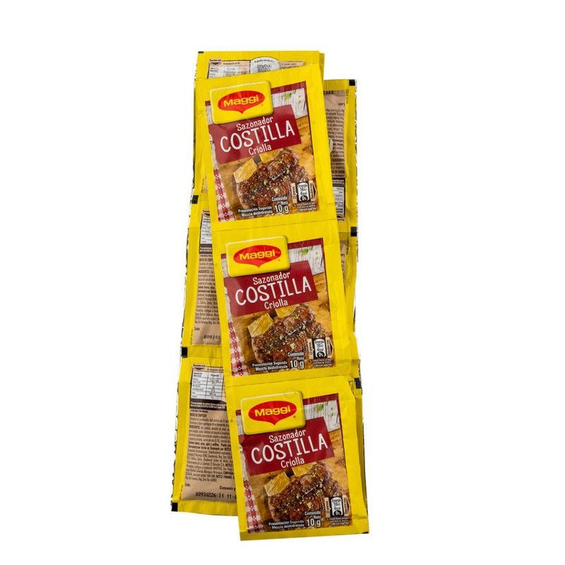 Maggi Sazon Costilla Res Tira