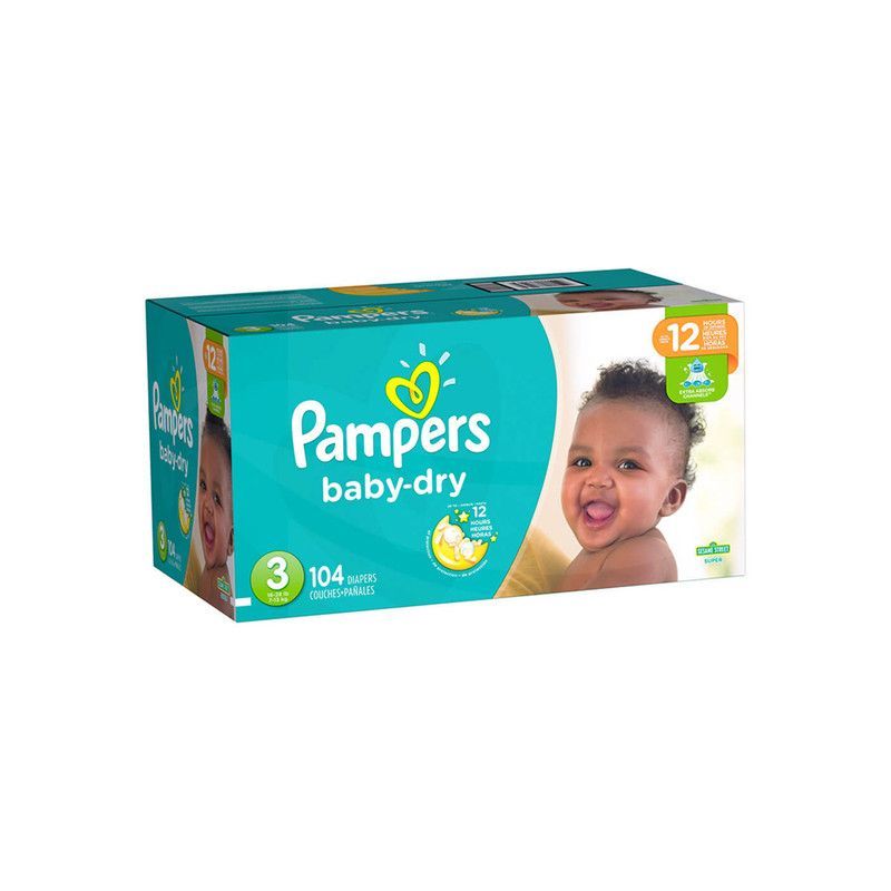 Pampers Baby Dry3 16-28lbs 10