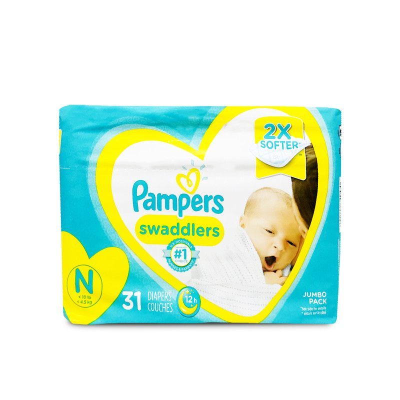 Pampers Swaddlers Talla N 31u