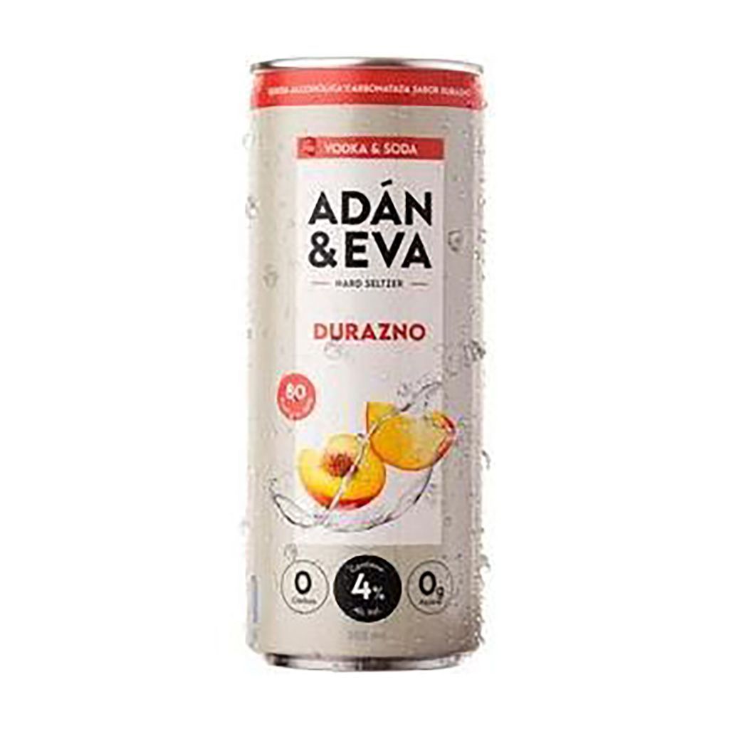 Adan &amp; Eva Durazno Lata 355ml