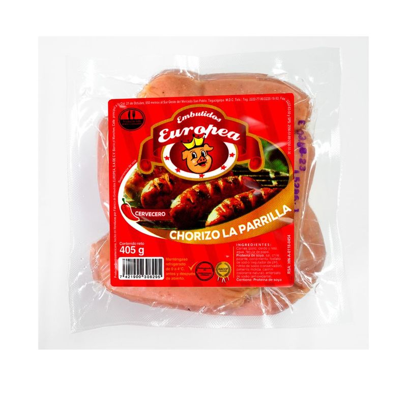 Chorizo Parrillero Europea Lb