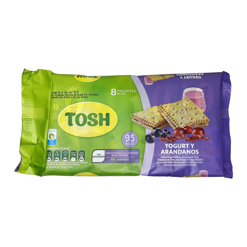 Galleta Tosh Yogurt/arandans