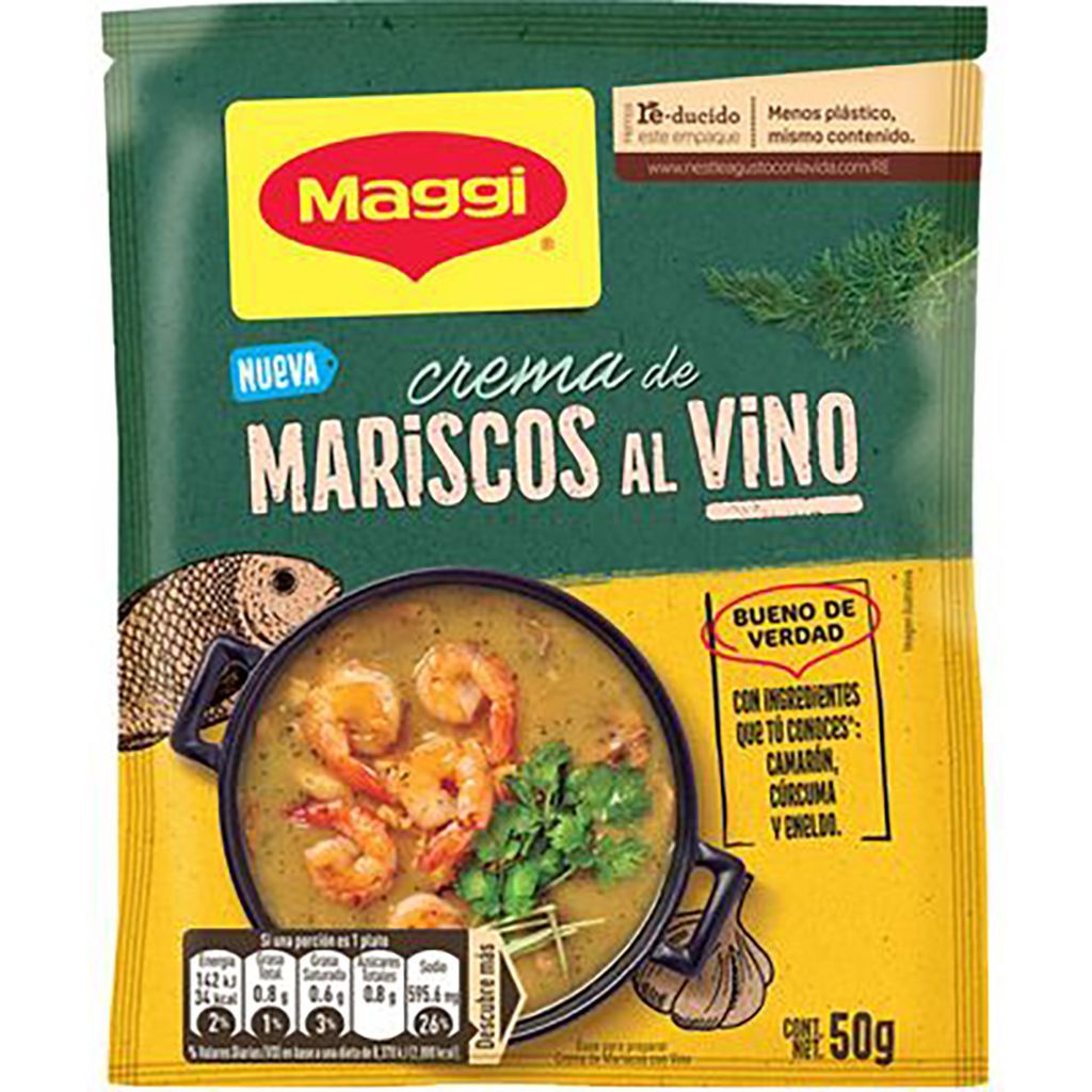 Crema Maggi Mariscos/vino 50gr