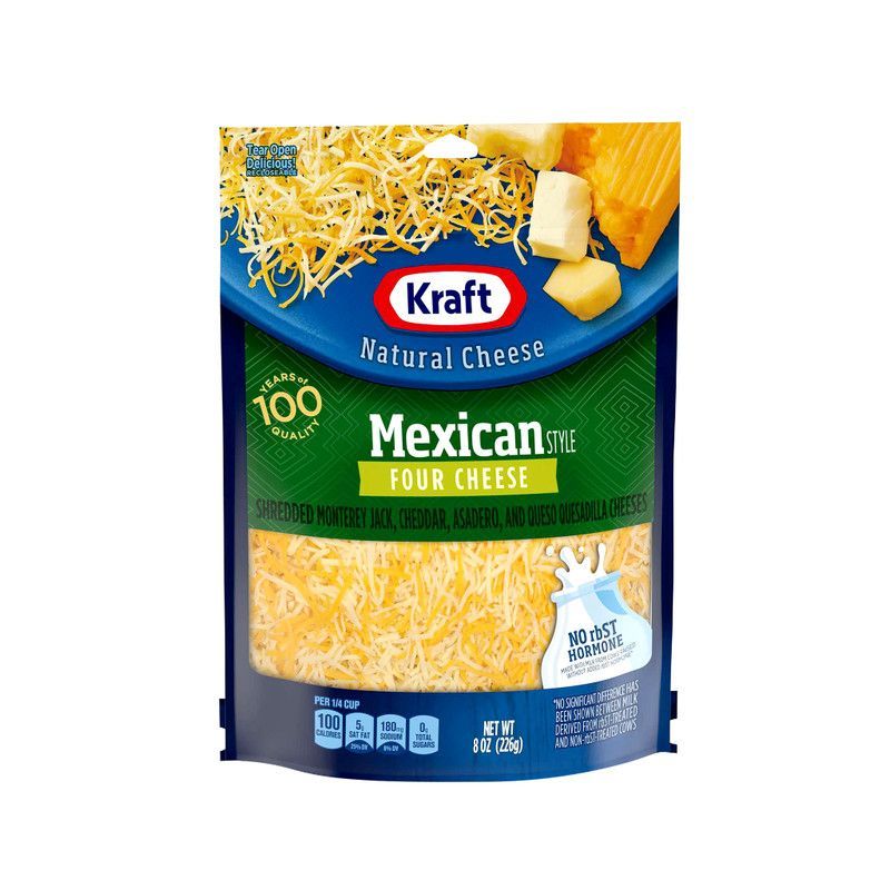 Kraft Mexican Four Cheese 8oz
