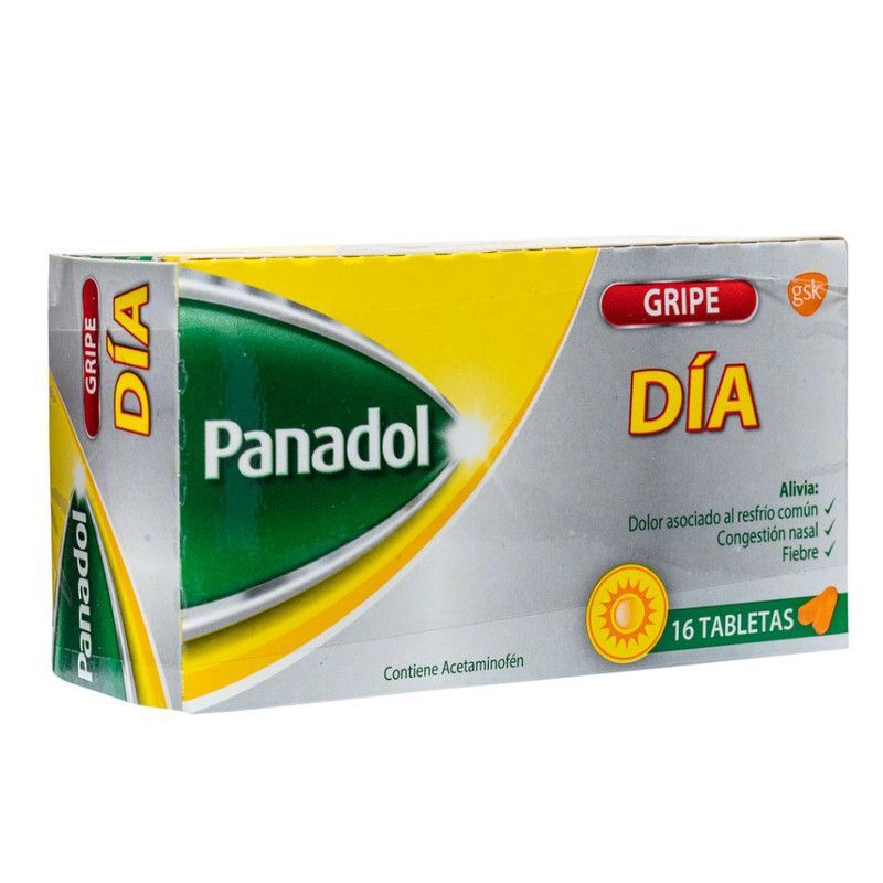 Panadol Gripe Dia 16 Tab