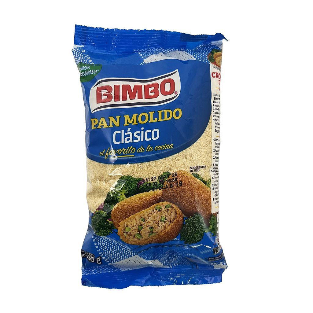 Pan Bimbo Molido 165gr