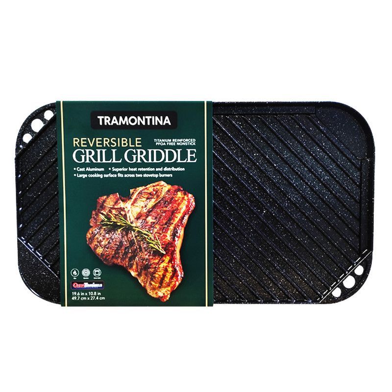 Reversible Double Burner Grill