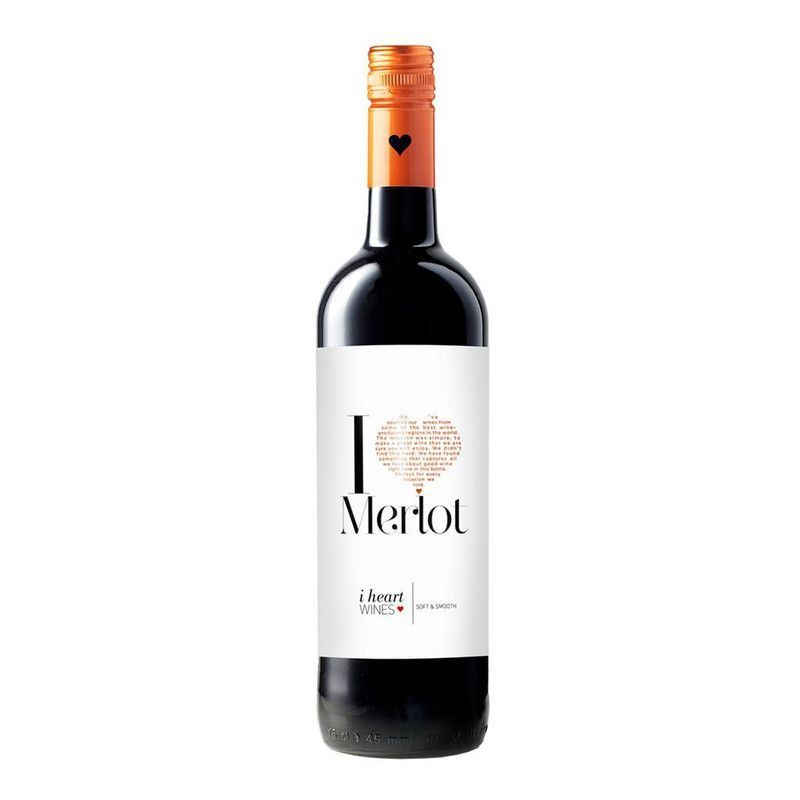 Vino I Heart Merlot Fra 750ml