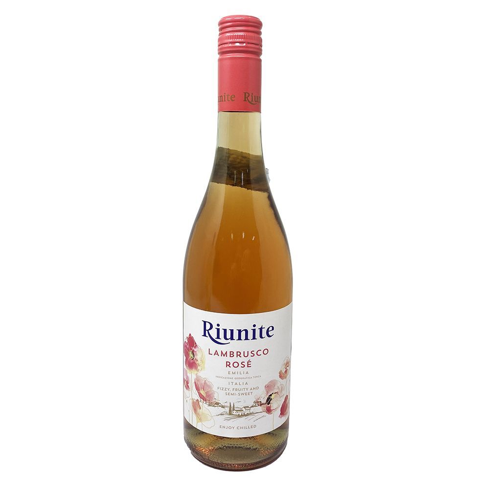 Vino Riunite Lambru Rose 750ml