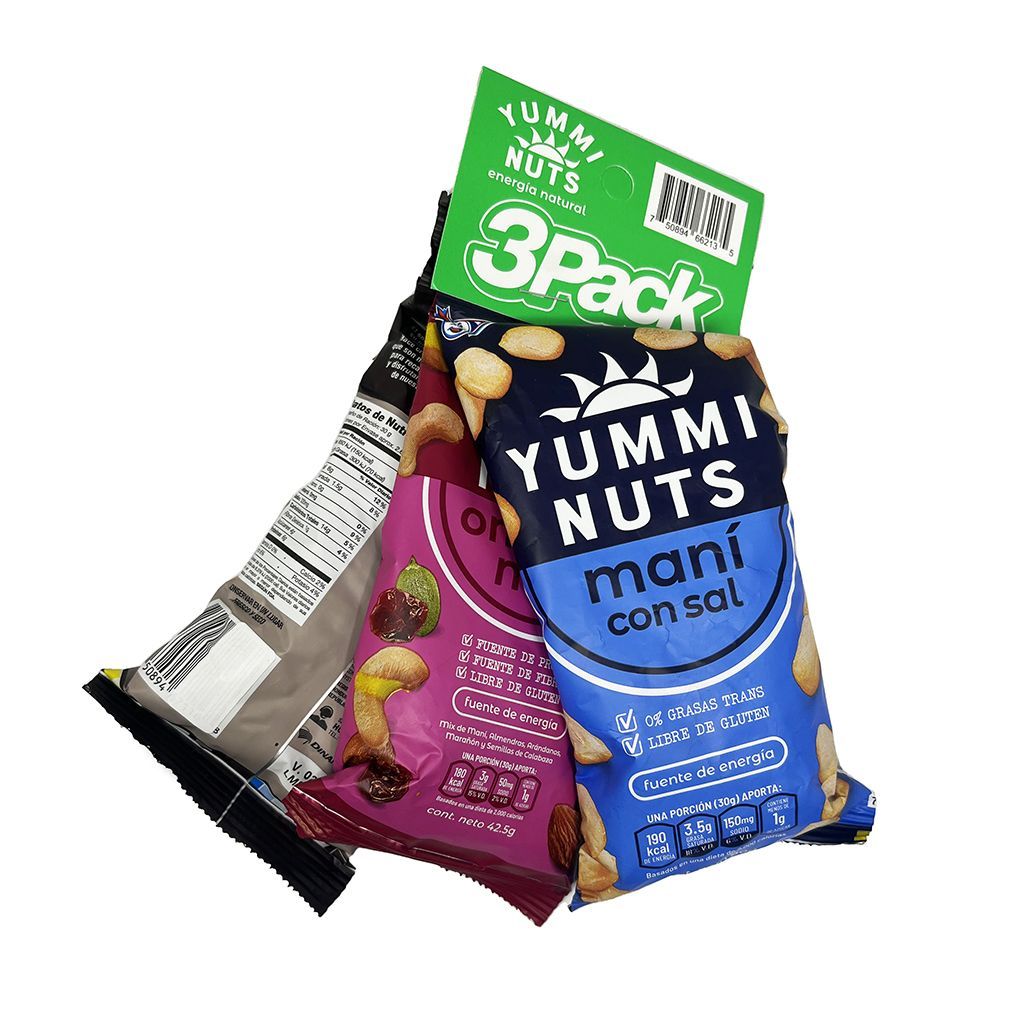 Yumminuts 3pack 42.5gr