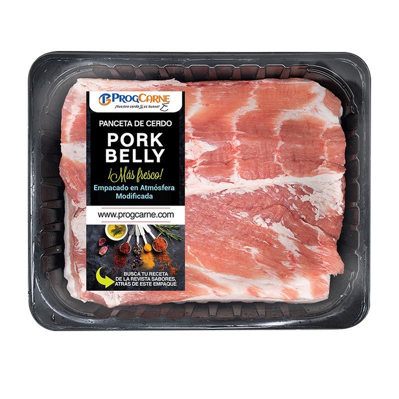Panceta-Bacon Con Cuero Map 3-4 Lb