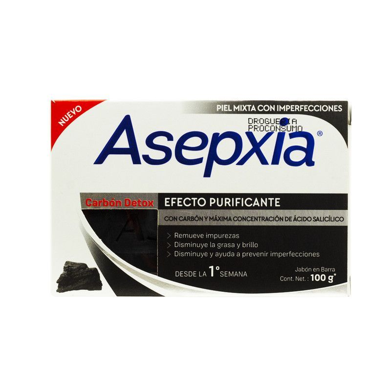 Asepxia Jabon Carbon 100gr
