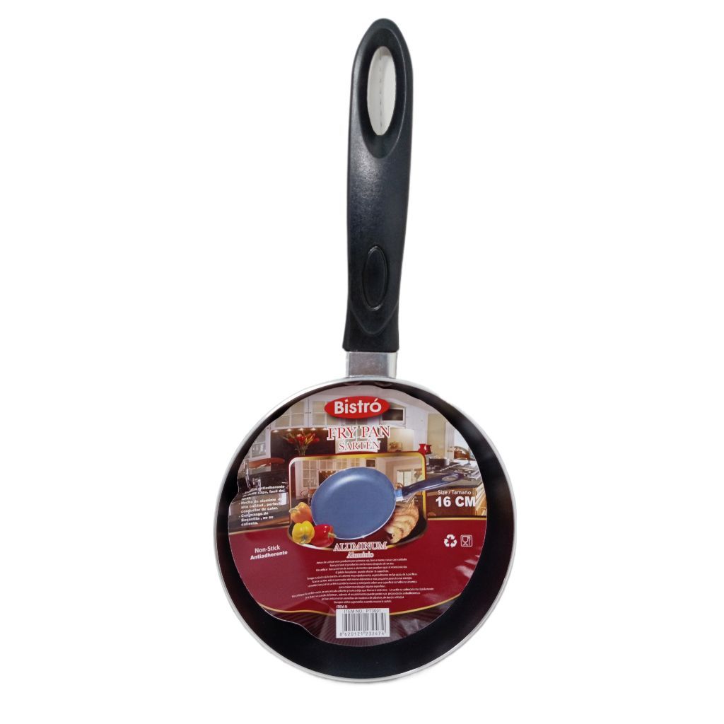 Sarten Bistro Aluminio 16cm