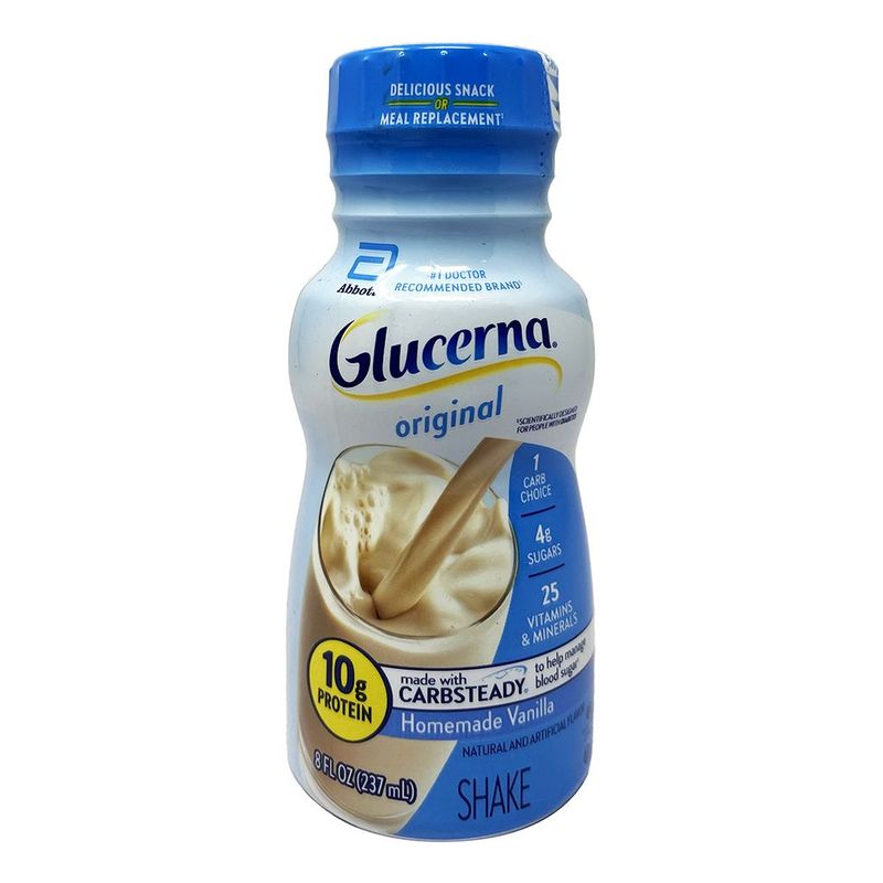 Vanilla Shake Glucerna 8 Oz