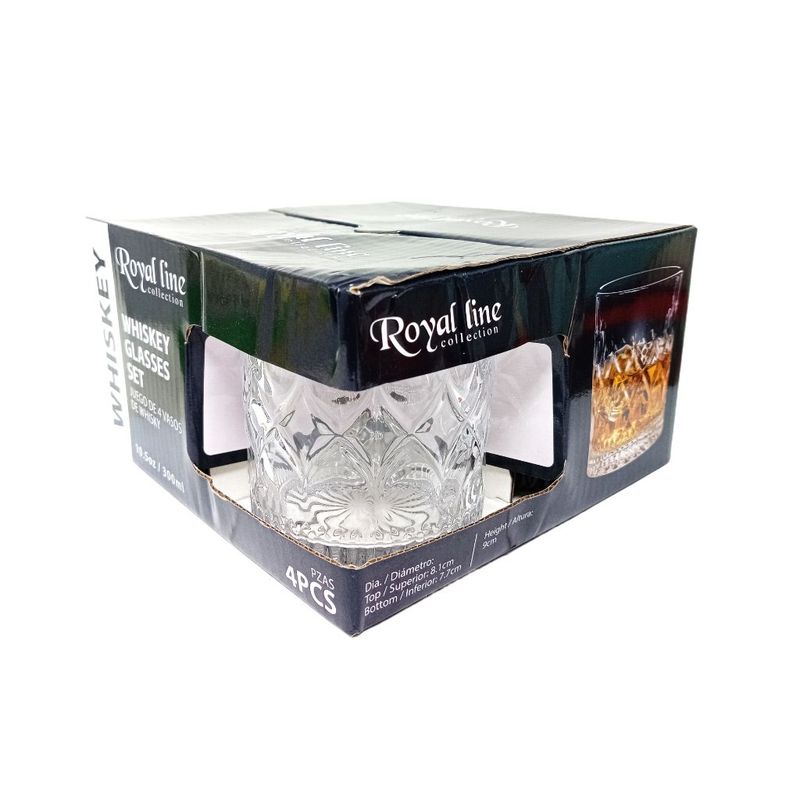 Vasos 4 Piezas 300ml