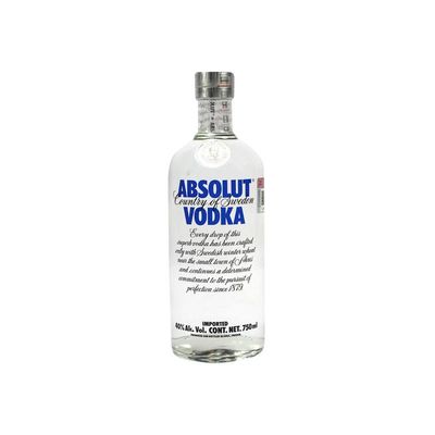 Vodka Absolut Blue Reg 750ml