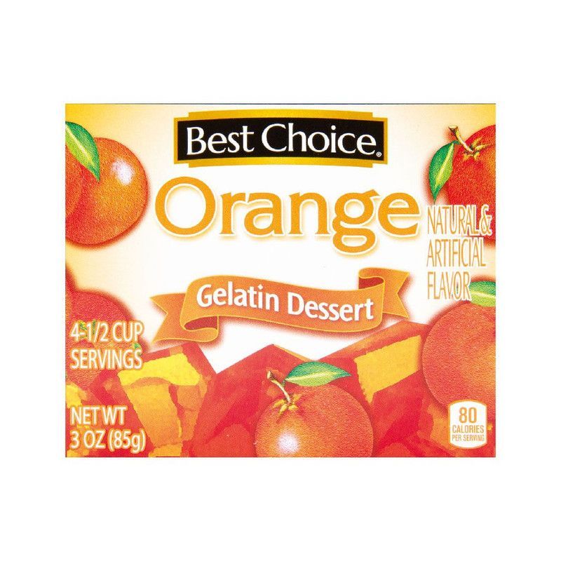 Best Choice Ornge Gelatin