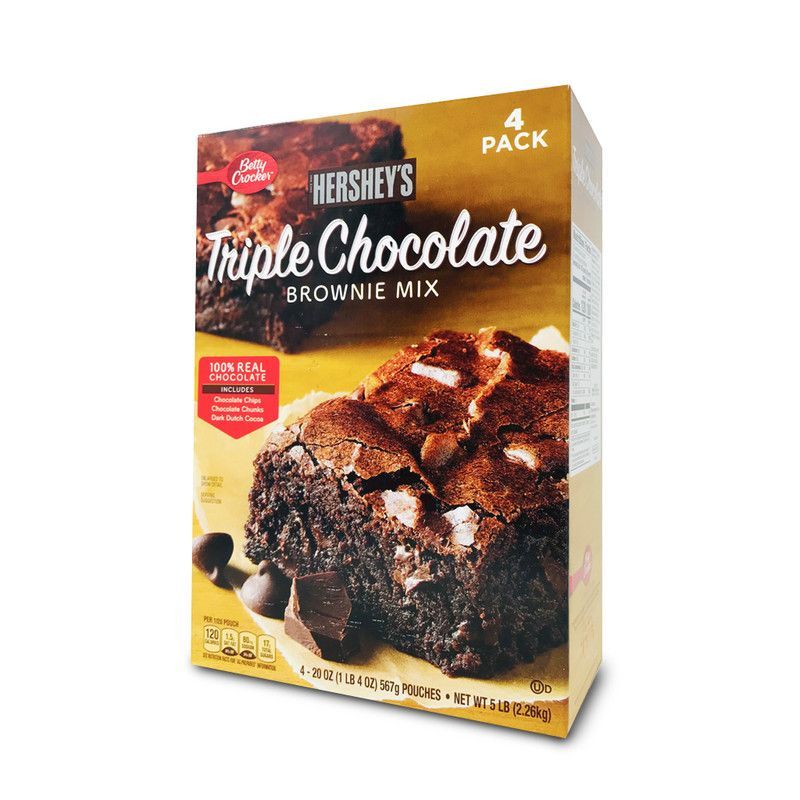 Hersheys Choc Brownie 4pk