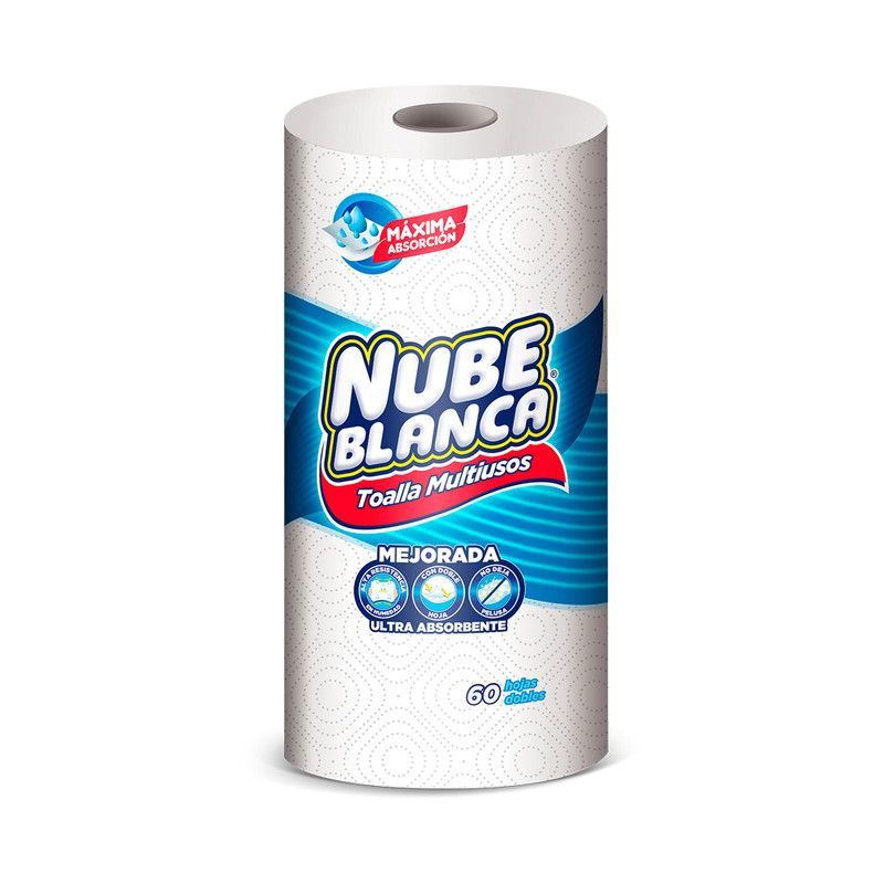 Papel Toa Nube Blanca 60h 1rll