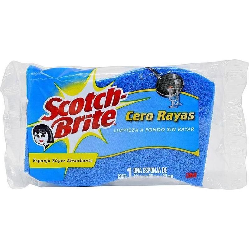 S/b Esponja Antibac Cero Rayas