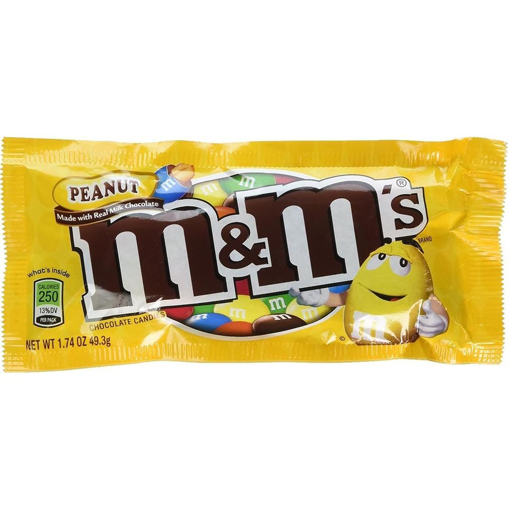 M&amp;m Chocolate Peanut 1.74z