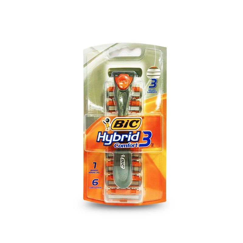 Rasuradora Bic Hybrid Adv 6n1